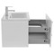 Wall Mounted Bathroom Vanity, Modern, 24